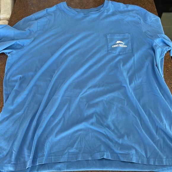 Tommy Bahama Men's Graphic T-Shirt Palace Blue Pocket SPIN THERE WON THAT 3XL - Picture 2 of 4
